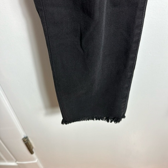 Madewell 10" High-Rise Roadtripper Jeggings Button-Front Edition Black 37 Tall - Picture 5 of 16